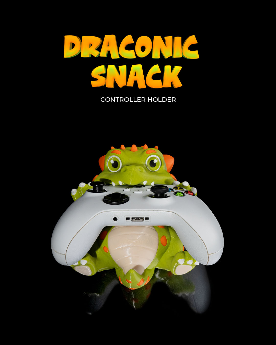 Draconic Snack Controller Holder
